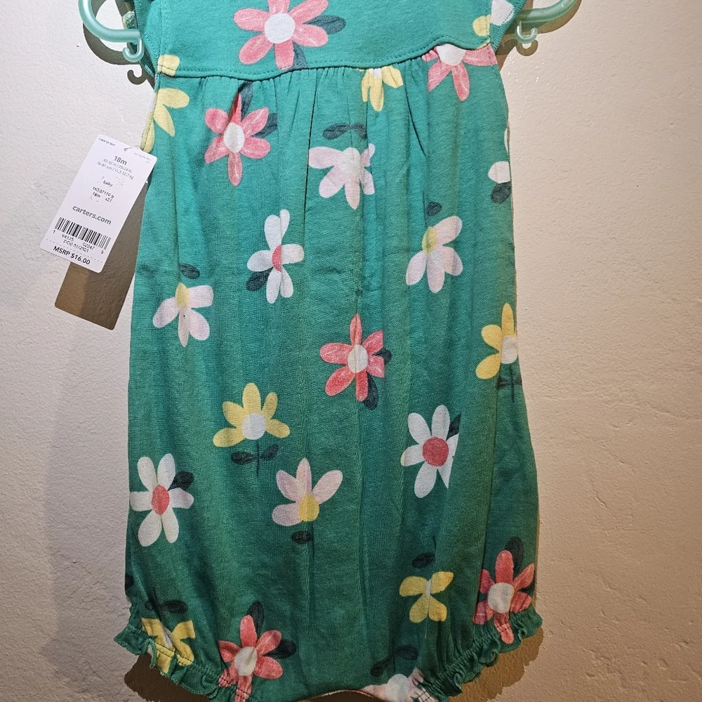 Carter's Baby One Piece Summer Outfit 18 Months